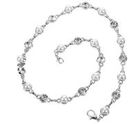 Amosfun Chaîne de Cristaux Soi-même en Alliage, 0,9 Cm Perles Rondes et Cristaux, Décoration Couture Bijoux Mariage et Accessoires Vestimentaires pour Robes, Paquet, Chaussures, Coiffes