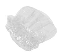 Amosfun Chaise de Rangement Transparent pour Peluches avec Fermeture Éclair Canapé Pouf Clair pour Jouets Organisateur Siège Garçon Fille pour Peluches et Décor de Chambre