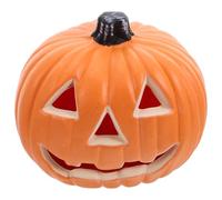 Amosfun Citrouille Lumineuse Halloween Plastique Lanterne Jack-o LED Décorations de Table pour Fête Jardin Porche