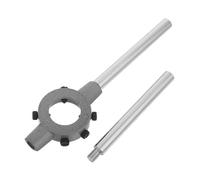 Amosfun Clé à tête ronde support de ronde clé porte- outil à main outil de réparation de threads acier Argent