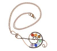 Amosfun Collier Cristal pour Femmes Pendentif Décoratif Unique Accessoire de Mode Élégant pour Toutes Occasions