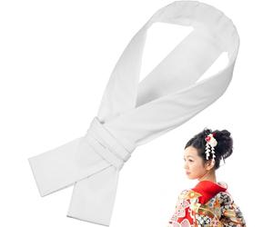 Amosfun Collier De Kimono Japonais Traditionnel Noyau De Col Rigide Doublure Fausse 13.39X2.56 Pouces Accessoire Kimono Femme