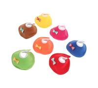 Amosfun Collier Élisabéthain pour Oiseaux 7pcs en Polaire, Cape Coupe-Vent Stylée Protection Complète du Corps, Ajustement Facile pour Différentes Phases de Récupération