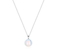 Amosfun Collier Femme Clavicule avec Pendentif Pierre de Lune Élégant Minimaliste Bijou Rétro avec Boîte pour Mariage et Fête des Mères Couleur