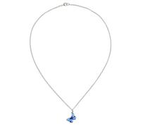 Amosfun Collier Pendentif Bleu en Acier Inoxydable, Collier Ras du Cou pour Femme, Chaîne de Clavicule Créative, Bijoux Femme pour Présent et Usage Quotidien