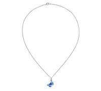 Amosfun Collier Pendentif Bleu en Acier Inoxydable, Finition Fine et Épaisse, Élégant et Créatif pour Soirée et Anniversaire, Bijou Délicat pour Femme et Fille