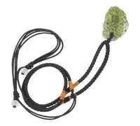Amosfun Collier Pendentif en Météorite Irrégulière, Vert, Délicat et Élégant, Facile à Porter, pour Fête ou Club