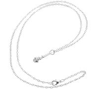 Amosfun Collier Pendentif Microphone Femme en Métal, Chaîne de Cou Inoxydable, Sautoir Léger et Original pour Présent et Occasions Spéciales