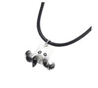 Amosfun Collier Pendentif Pieuvre en Métal Robuste, Style Punk Gothique, Chaîne Fine, Bijou Animal Marin Tentacules, Accessoire Statement pour Femmes, Présent Anniversaire et Halloween