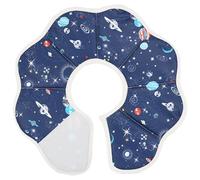 Amosfun Collier Réglable Combiné Chat en Après Opération Tissu pour Confortable Bleu Respirant Taille Optimale et Convalescence et Récupération