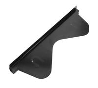 Amosfun Combleur D'espace pour Plaque de Cuisson en Acier Inoxydable Noir 4pcs, Couverture Complète et Entretien Facile, Cuisine Entre Plan de Travail et Cuisinière