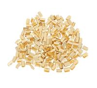 Amosfun Connecteurs à Sertir en Cuivre de U, Cosses Électriques 0,5-2 Mm, Boucles à Connexion Rapide, 300 Pièces pour Câblage Industriel et Électrique Fiable