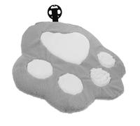 Amosfun Coussin de Siège Auto Coussin Moelleux et Mignon Forme Patte de Chat en Peluche Confortable et Respirant, pour L’automne et Froid pour Voiture