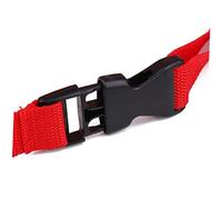 Amosfun Coussin Rehausseur Repas Garçon Fille Cuir Rouge Siège Booster Réglable et Sécurisé pour Chaise Standard Adapté Dès Maison et Restaurant