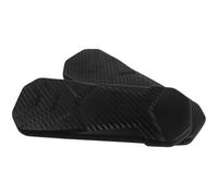 Amosfun Coussins D'accoudoirs Ajustables et Confortables Lot de 2 Noirs en Plastique et PU pour Chaise de Bureau pour Chaise Ergonomique de Travail