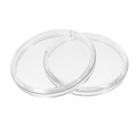 Amosfun Couvercle de Manomètre Transparent en Plastique, Installation Simple, Barrière Étanche les Éléments, Compatible Manomètre de Piscine et Valve Pression