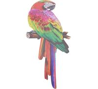 Amosfun Décoration Murale Oiseau en Fer Résistant la Décoloration, Sculpture Murale Portable pour Restaurant et Bar, Pendentif Métallique Élégant