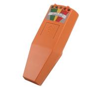 Amosfun Détecteur de Rayonnement Électromagnétique Emf Portable Orange Testeur de Champ Électromagnétique Haute Fréquence avec Réponse Instantanée Appareil de Mesure pour Chasse