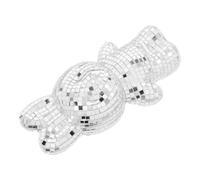 Amosfun Discothèque Réfléchissante Faite À La Main pour Les Fêtes Et Les Mariages sur Le Thème des Années 70