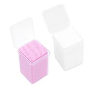 Amosfun Dissolvant pour Colle de Faux Cils Lingettes en Coton, 400 Pièces en 2 Boîtes, Nettoyant Pratique pour Salon et Utilisation en Déplacement
