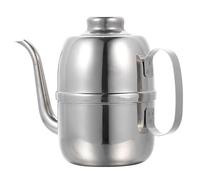 Amosfun Distributeur D'huile Cuisine en Acier Inoxydable 420 Ml, Bouteille Bec Verseur Étanche, Récipient pour Huile D'olive et Sauce Soja, Usage Domestique Cuisine Professionnelle