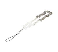 Amosfun Dragonne de téléphone à suspendre au design délicat avec perles de cristal