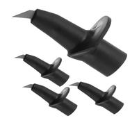 Amosfun Embouts De BâTons De RandonnéE en Acier Au TungstèNe 4 PièCes | Compatibilité Universelle, Remplacement Rapide, AdhéRence AméLioréE, Terrain Enneigé Ou Boueux