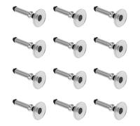 Amosfun Embouts de Disque en Silicone Remplacement Facile sans Dommage D'écran Lot de 12 pour Stylet Tactile Compatibles Écrans Capacitifs