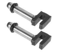 Amosfun Ensemble De 2 Pièce de Cric Hydraulique Horizontal 16mm 3 Tonnes | Noyau de Piston, Bague D’étanchéité Silicone, pour Cric de Sol, Usage Garage Automobile