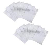 Amosfun Feuilles Aluminium pour Ongles 100 Pièces Kit de Dépose de Gel Semi-permanent Tampons de Dépolissage, Dissolvant Vernis Gel Professionnel pour Manucure et Pédicure à Domicile