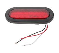 Amosfun Feux Stroboscopiques à LED Rouges Étanches 12v pour Camion Utilitaire, Feux de Freinage Arrière Antibrouillard Haute Visibilité, Témoins Lumineux de Sécurité D'urgence