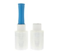 Amosfun Film D'emballage avec Poignée en Pe Plastique 10 Cm X 150 M, Rouleau Étirable Résistant pour Déménagement et Logistique, Protège Intempéries