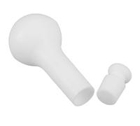 Amosfun Fiole de Laboratoire en Ptfe 25 Ml Flacon Agitateurs Résistant à Haute Température Fiole Graduée Chimie Large Ouverture pour Recherche et Enseignement en Laboratoire