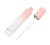 Amosfun Flacon de Gloss à Lèvres Vide et Rechargeable, Tube Carré en Plastique Transparent 8 Ml, Kit DIY pour Gloss à Lèvres Fait Maison, Contenant Maquillage pour Voyage et Usage