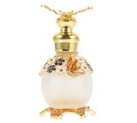 Amosfun Flacon de Parfum Flacon de Parfum Créatif en Verre Couleur Café Étanche et Anti-Fuite et Huile Essentielle Présent de Voyage pour Épouse et Collègues