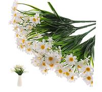Amosfun Fleurs De Marguerite Artificielles Fausse Plante Décor Délicat pour Bouquet De Fleurs pour La Maison