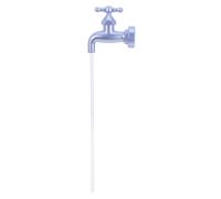 Amosfun Fontaine Extérieure Décorative en Résine pour Aquarium et Jardin, Robinet Créatif pour Projet DIY, Installation Sûre et Design Réaliste pour Environnement Serein