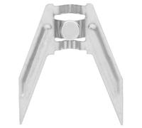 Amosfun Fourchette à Poulet Rôti Tournante Inox Accessoire Four pour Rôtissoire Compatible Barbecue et Friteuse à Air et Facile à Nettoyer pour Viande et Poisson Grillés Maison