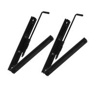 Amosfun Glissières De Siège Universelles Réglables en Métal Lot De 2 Set De Ajustement Facile Compatibles Les Véhicules Rails Coulissants Robustes pour Kart Et Utv