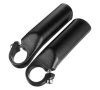 Amosfun Guidon Auxiliaire en Alliage D’Aluminium Noir, 1 Paire, Étau-Guidon Robuste pour VTT, Accessoires Vélo Ergonomiques pour Cyclisme et Randonnée en Plein Air