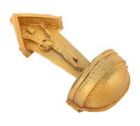 Amosfun Holy Water Font Catholic Resin Wall Mount for Home Altar Compact Religious Decoration for Confirmation and First Communion Weather-Resistant Sacred Basin and Prayer Spaces