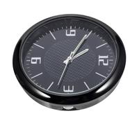 Amosfun Horloge Voiture Tableau Bord Adhésive Lumineuse Montre Voiture Pratique Décoration Clair