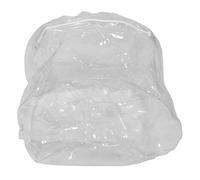 Amosfun Housse Transparente en PVC pour Pouf de Rangement de Jouets et Peluches, Grosse Capacité, Fermeture Éclair Facile, Portable, pour Garçon et Filles en Voyage