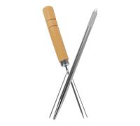 Amosfun Kit D’Implantation de Cheveux pour Poupée DIY 3 Aiguilles Crochet Manche et Pointe en Bois Outil de Tissage et Réimplantation Cheveux Poupée Fournitures Création Perruques