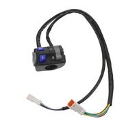 Amosfun Kit de Modification pour Moto et Scooter Commodo de Clignotants et Klaxon Étanche Interrupteur Multifonction Compatible Vélos Électriques Commande Rapide pour Sécurité Routière