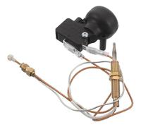 Amosfun Kit de Thermocouple à Gaz Noir avec Interrupteur D'inclinaison pour Chauffage de Terrasse Extérieur, Remplacement Facile en Abs, Cuivre et Nylon, pour Activités en Plein Air