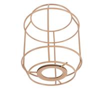 Amosfun Lamp Shade Frame Iron Wire Cage Vintage Style DIY Lampshade Replacement For Living Dining Workspaces Metal Wire Holder