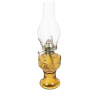 Amosfun Lampe À Huile Rétro 12.2 Pouces en Verre Lampe À Kérosène Vintage Décorative pour Intérieur Salon Bureau avec Éclairage D'Ambiance Et Camping