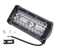 Amosfun Lampe de Travail LED 7 Pouces Étanche Faisceau Concentré Triple Rangée, Barre Lumineuse pour Voiture Tout-, Projecteur de Toit Robuste en Aluminium pour Offroad et Camping-car