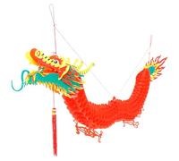Amosfun Lanterne De Dragon Chinois 59 Pouces DéCoration Nouvel an Chinois Ornement Suspendu pour FêTe du Printemps IntéRieur ExtéRieur